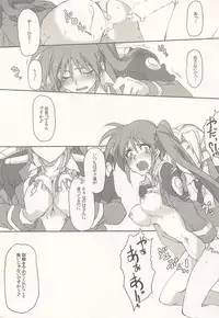 (C87) [STROLL IN THE WOODS !! (ELF)] Fate ni Kiwadoi Shashin o Okuttara Shigoto no Kouritsu ga Agaru no Housoku. (Mahou Shoujo Lyrical Nanoha)