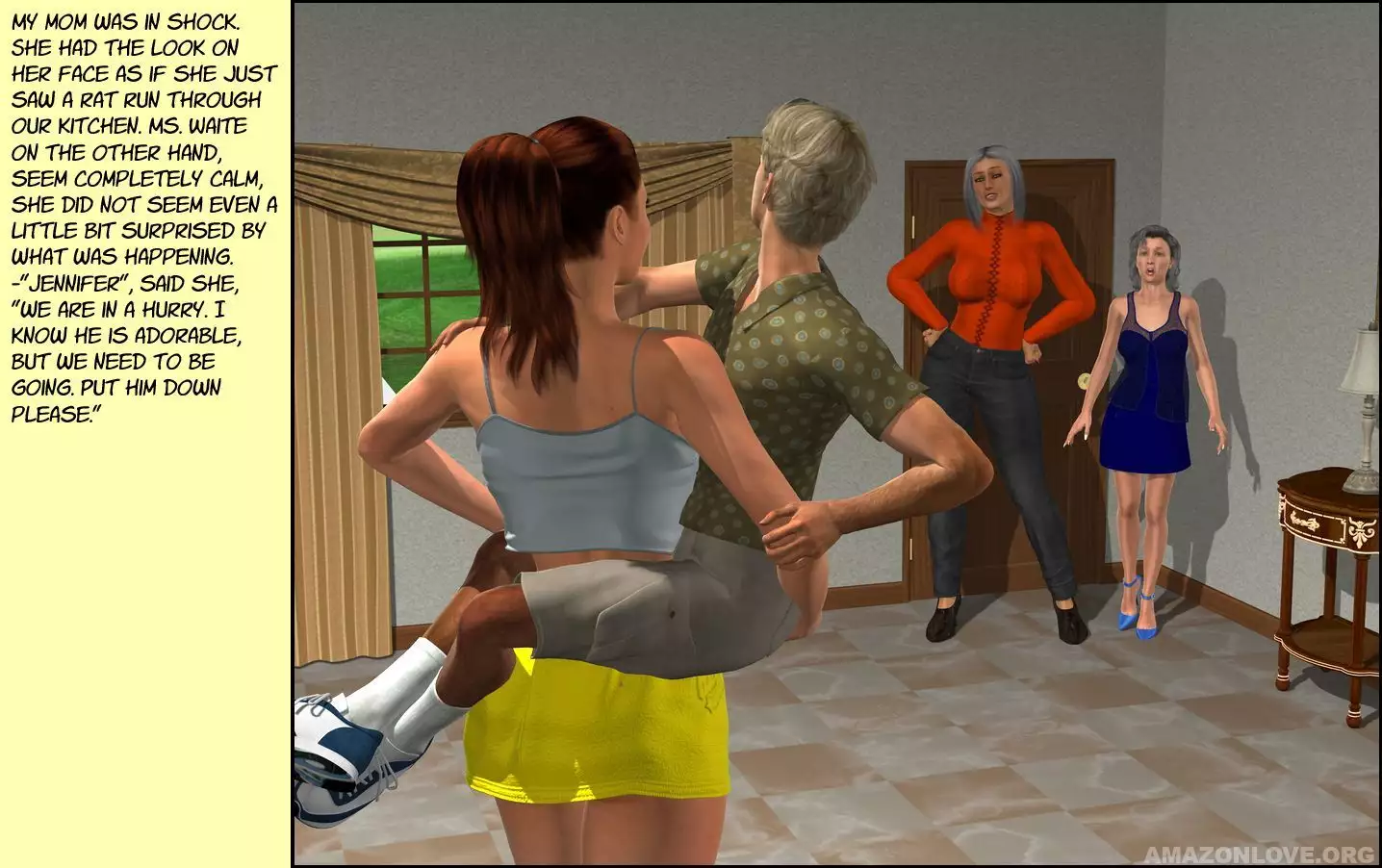 My Mother's Boss and Her Daughter