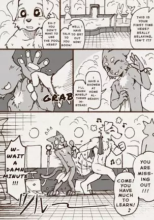 Aoniya & Kaneinu's public bathhouse diary