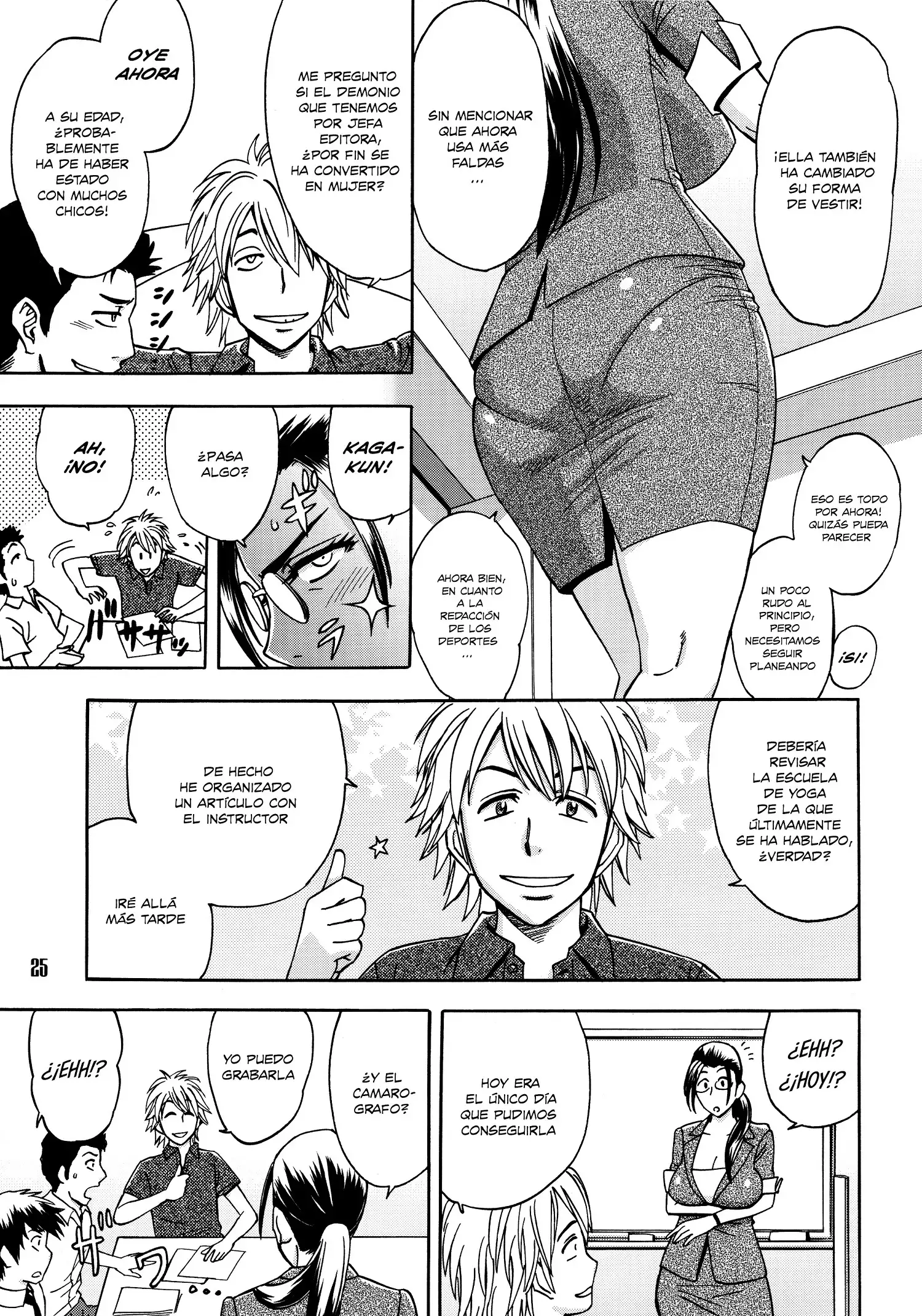 Bijin Henshuu-chou no Himitsu Hermosa Jefa Editora - Reporte Secreto