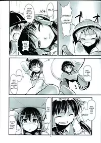 (C86) [106m (Ebizome)] Reimu no Katsuyakukin de Marisa ga Abunai (Omaera ga Ookiku Naare! Touhou Kyojinka Goudoushi) (Touhou Project) [English]