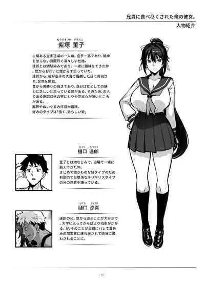 [Gahahahahahaha! (Sekai Ichii, Maka Fushigi Man)] Aniki ni Tabetsukusareta Ore no Kanojo. ll[战樱个人汉化]