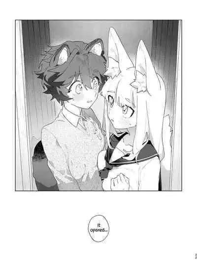 [pink carrot (usachanGET)] Otoko ga Uke - Kitsune-chan X Tanuki-kun | ♂ ga uke. Kitsune-chan × tanuki-kun [English] [Tabunne Scans] [Digital]