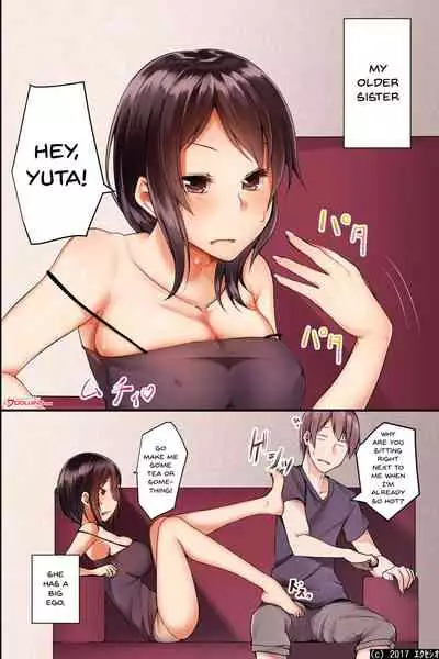 Jikochuu na Kyonyuu Ane to Hinnyuu Imouto o Matomete Saimin ni Kakete Omocha ni Shite, Ichaicha Shinagara 3P Nama Honban!