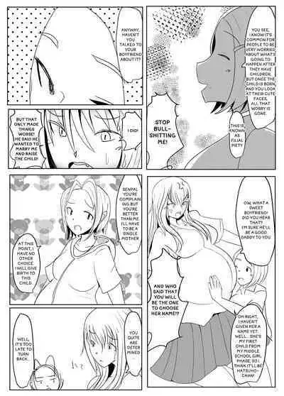 Yarichin Futanarikko no Tanetsuke Nikki JK Hen Sono 2 | The Mating Diary Of An Easy Futanari Girl