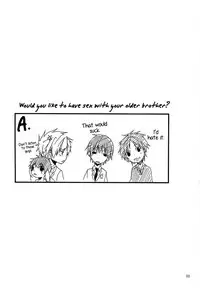 (Shotaket 13R) [R.C.I (hazaki)] Buraroma - Brother Roman - H na Onii-san wa Suki desu ka?? [English] [Busy Bee Translations] [Decensored]