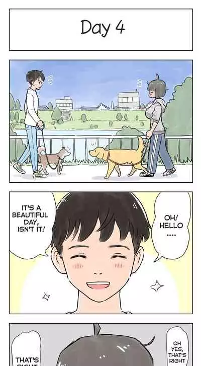 [Lithium] 100-nichigo ni Aiken to Sex suru Jimi Kyonyuu Megane-chan (Day 1-15) [English] [Milky_y]