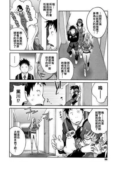 [Kotoyoshi Yumisuke] Jimi Kyonyuu Kurokawa-san no H na OL Seikatsu Ch. 3 (Honyu Sikuhakku) [Chinese]