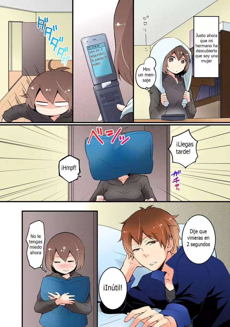 Totsuon! - Totsuzen Onnanoko Ni Natta No De, Ore No Oppai Monde Mimasen Ka - Ch 1-6.5 Español