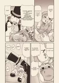 (C74) [M Kichibeya (Uchida Junta)] Luke to Meisou suru Otona (Professor Layton) [English]