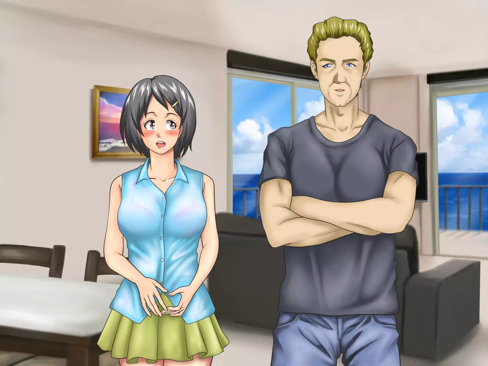 Working Holiday de Kaigai ni Sundeiru Kanojo ni Ai ni Itta Kekka…。