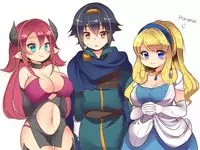 [Amulai Sweet Factory] Yusha ga Hime de Hime ga Sakyubasu de Sakyubasu ga Yusha de [English] {Hennojin} [Digital]