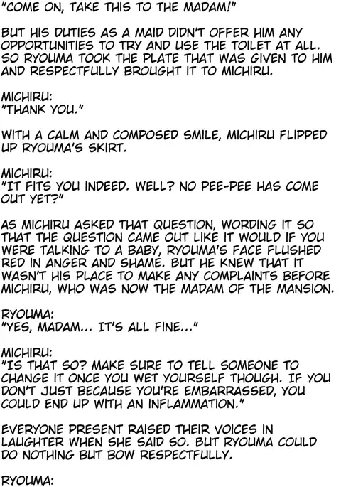 The M-to-F'ed son of a distinguished family - The spoiled rotten brat who was made a maid -