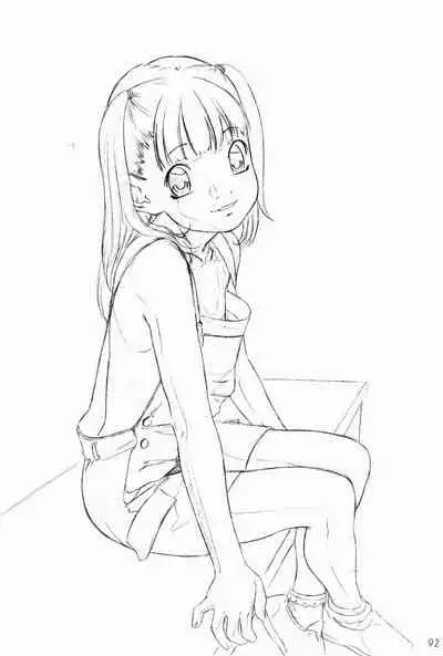 (SC35) [Momonga Club (Hayashibara Hikari)] Rakugaki-s 8 -Original Shoujo Enpitsu Genga-shuu-