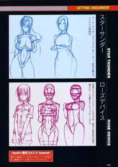 Thunder Claps! Visual Fan Book + Trading Card Art