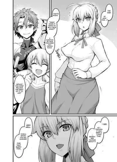 [Ankoman] Artoria (Saber), Seihai Mondou Futatabi | Saber Artoria, The Q&A of Judgement Begins! (Fate/Grand Order) [English] [hardcase8translates]