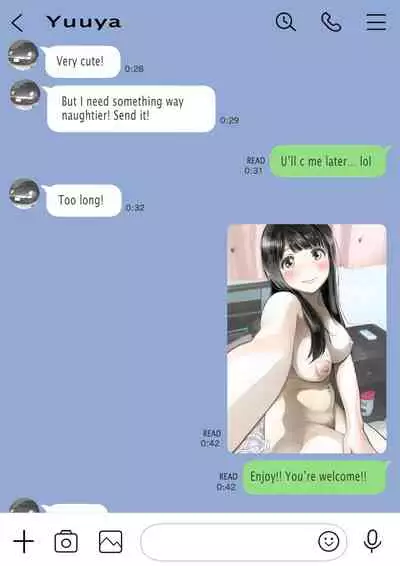 [Chocoro] Kanojo no SmaPho o Nozoita dake nano ni | I Just Snooped through Her Smartphone [English] [Decensored]