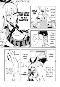 (C85) [Jishou Seijunha (Hiroyuki)] Motto Hayaku Naritai Shimakaze wo Damashite Sekuhara suru | Tricking and Sexually Harassing Shimakaze, Who Wants to Become Faster (Kantai Collection) [English] [Flatopia]