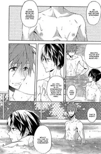 (Renai Jiyuugata! Natsu Honban) [mememery (hash)] Rainy Day (Free!) [English] [Rotten Scans + BangAqua]