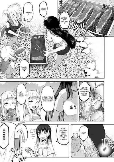 [Futamare (akiAmare)] Futanari Futago Miko Tamahou-chan to Tamaran-chan | Futanari Twin Shrine Maidens [English] [Digital]