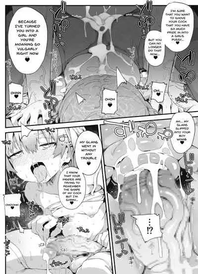 [PLATONiCA (Nyorubee)] Futanari Onee-san ni Wakarasareta Otokonoko | A Trap Gets To Know His Futanari Onee-chan [English] {Doujins.com}