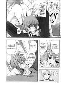 [Nounai Kanojo (Kishiri Toworu)] Ookami to Ookamiotoko (Spice and Wolf) [English] [Reromanga]
