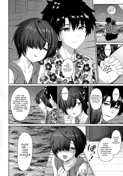 (ShotaFes 6) [Toitoikai (Toitoi)] Natsu no Kotou de Futarikiri (Fate/Grand Order) [English]