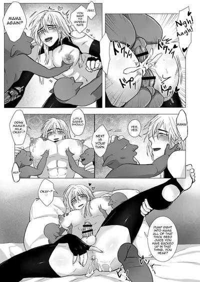 [Namakoinu] Koumei na Kishi Danchou ga Jitsu wa Nyuugyuu datta Ken [English] [mysterymeat3]