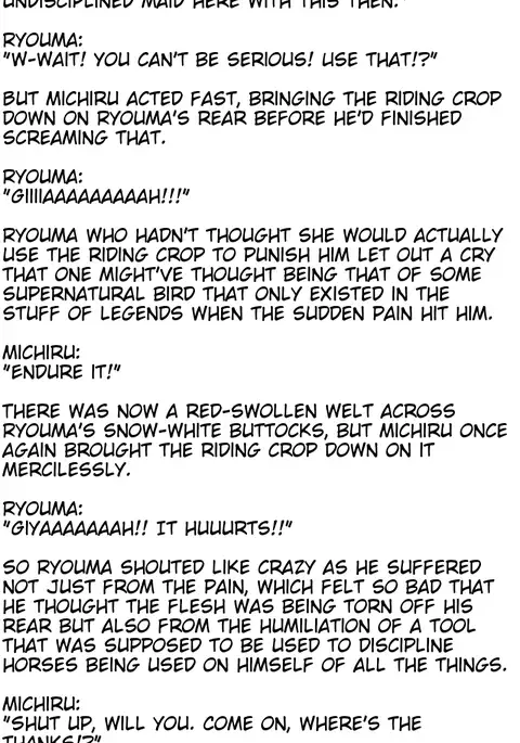 The M-to-F'ed son of a distinguished family - The spoiled rotten brat who was made a maid -