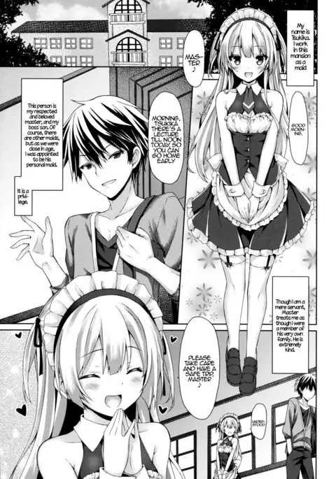 Ginpatsu + Maid Hatsutaiken ÷ Ecchi = Daisuki!