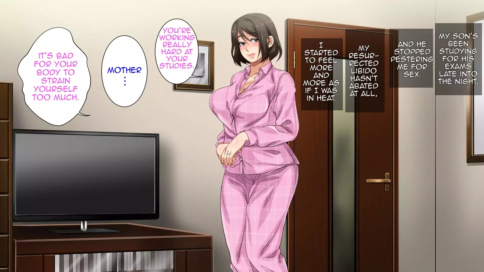 Hahaoya ni Yoru Fudeoroshi ga Gimuka Sareta Sekai | World where Cherry Popping is a Mother's Duty Part 1