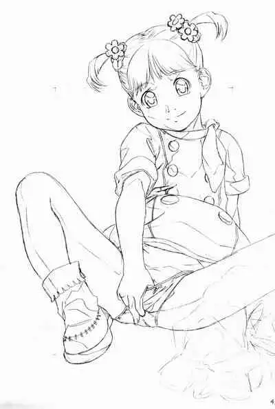 (SC35) [Momonga Club (Hayashibara Hikari)] Rakugaki-s 8 -Original Shoujo Enpitsu Genga-shuu-