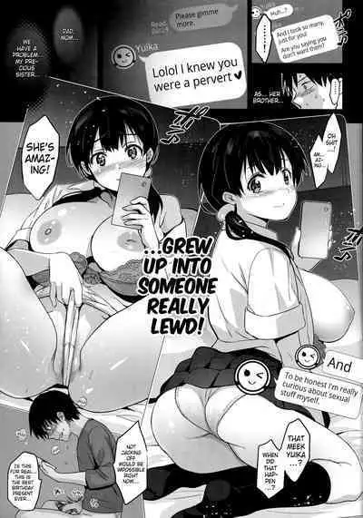 (C101) [Jingai Makyou (Inue Shinsuke)] Imouto ga Boku ni Taninboux o Okutte kuru | My Little Sister Is Sending Me Her Videos Of Getting Fucked By Strangers [English] [Kinsei Translations]