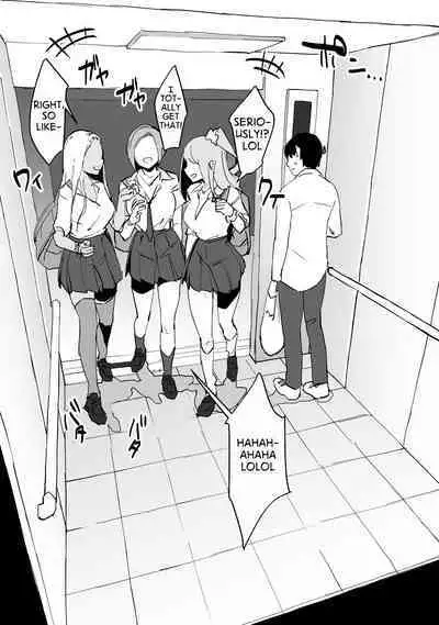 [Poriuretan] Gal to Elevator ni Tojikomerareta | Trapped in an Elevator With a Bunch of Gals [English]