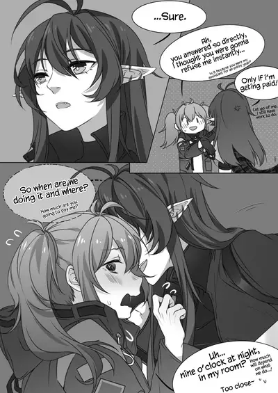 [黙子] Will max trust Gavial deny me if I ask for a quickie? (Arknights) [English]