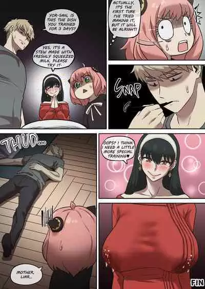 Klein Ryou Kyouyou Nikubenki Nyuugyuu Babaa Yor Forger 2 [Uncensored,English,Color]