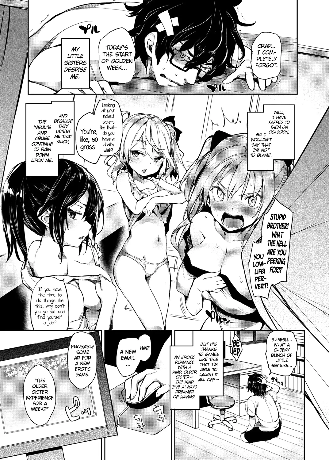 Ane Taiken Shuukan | The Older Sister Experience for a Week Ch. 1-3
