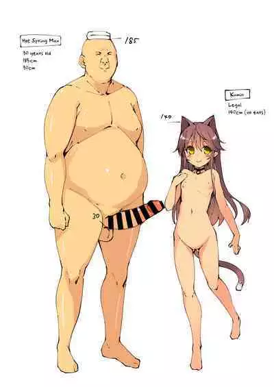 Neko Neko Note 7 Choroi Shoujo Onsen Sasotte Yukemuri Sex Suru Hon + Omake