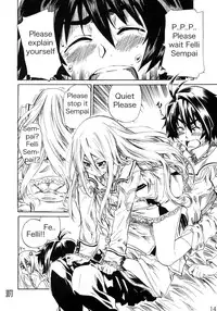 (C76) [MARUTA-DOJO (MARUTA)] Felli-senpai ni Kerarete Fumaretai!! (Chrome Shelled Regios) [English] [dvinrtribution]