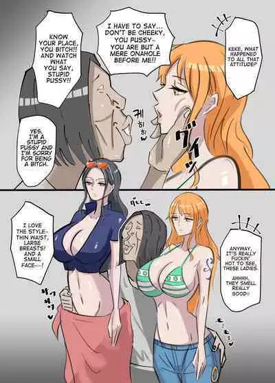 [Ekaki Gaikokujin] One Piece X Creepy Guy Who Has Invincible Power (One Piece) [English]