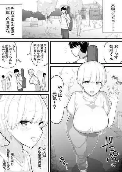 [Ai to Namida] Dekachichi senpai, pottode no ikemen otoko (haiyuu) ni assari NTR