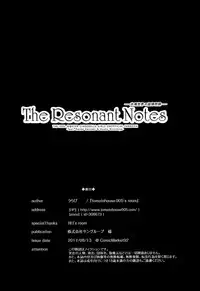 (C92) [tomatohouse-905's room (Urabi)] The Resonant Notes -Kyoumei Sekai no Senritsu Fuchou- (THE IDOLM@STER CINDERELLA GIRLS) [Chinese] [脸肿汉化组]