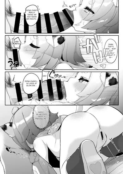 [Jajujo (Jovejun.)] Diona no Himitsu no Cocktail (Genshin Impact) [English] [Luna Flina] [Digital]