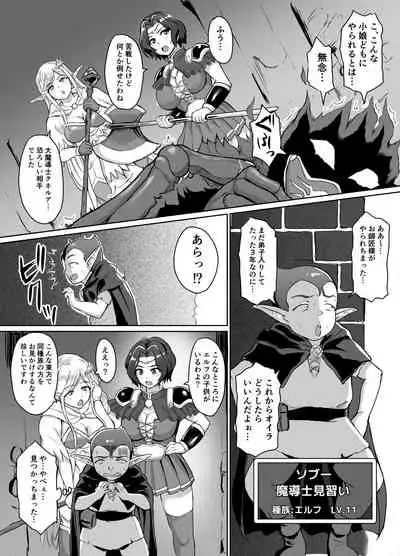 [Toshiue Onee-san Tengoku (Uyuu)] Sukebeerufu to bōken-sha girudo ~ daimadō-shi tōbatsu-hen ~