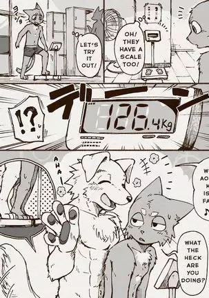 Aoniya & Kaneinu's public bathhouse diary