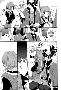 (SUPER19) [Orange Crown (Various)] Nagareboshi yori Ai o Komete! | With love, from a shooting star! (Tales of Vesperia) [English] [EHCove] [Incomplete]