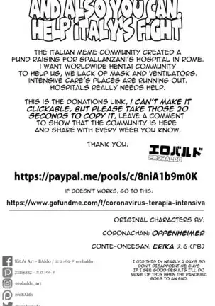 HELP ITALY WITH COVID-19 OUTBREAK