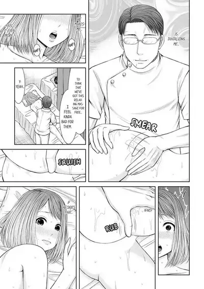 [Icelatte] Seitraishi ni Jirasare Tsuzuketa Tsuma ~Otto ni wa Ienai Nureiki Massage 1-6 | A Wife who Gets Teased Continually by a Masseur ー A Massage that Makes Me Cum Behind My Husband’s Back 1-6 [English]