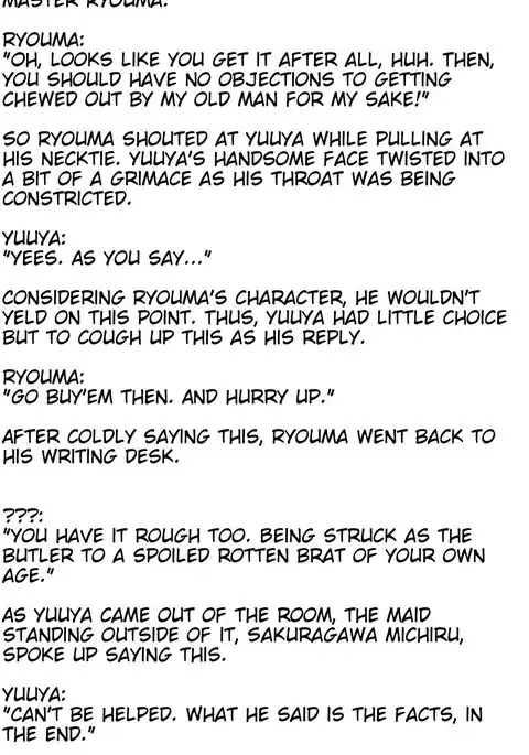 The M-to-F'ed son of a distinguished family - The spoiled rotten brat who was made a maid -