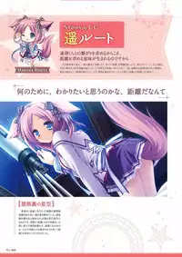 Sekai to Sekai no Mannaka de Visual Fanbook